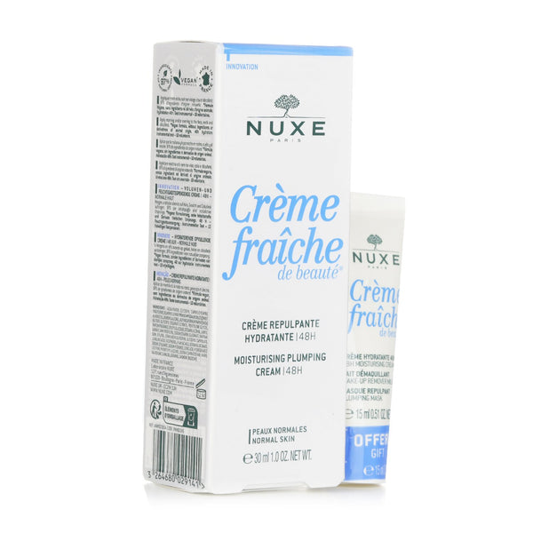 Nuxe Creme Fraiche De Beaute 48HR Moisturising Plumping Cream Gift Set (For Normal Skin)  30ml+15ml