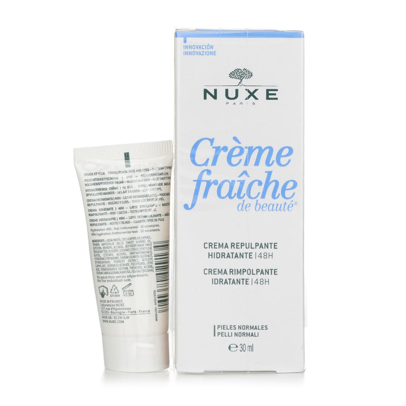 Nuxe Creme Fraiche De Beaute 48HR Moisturising Plumping Cream Gift Set (For Normal Skin)  30ml+15ml