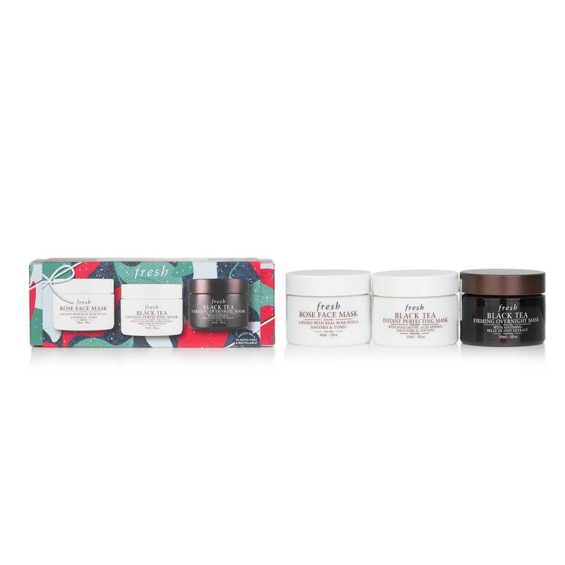 Fresh Mini Face Mask Trio Set:  3pcs