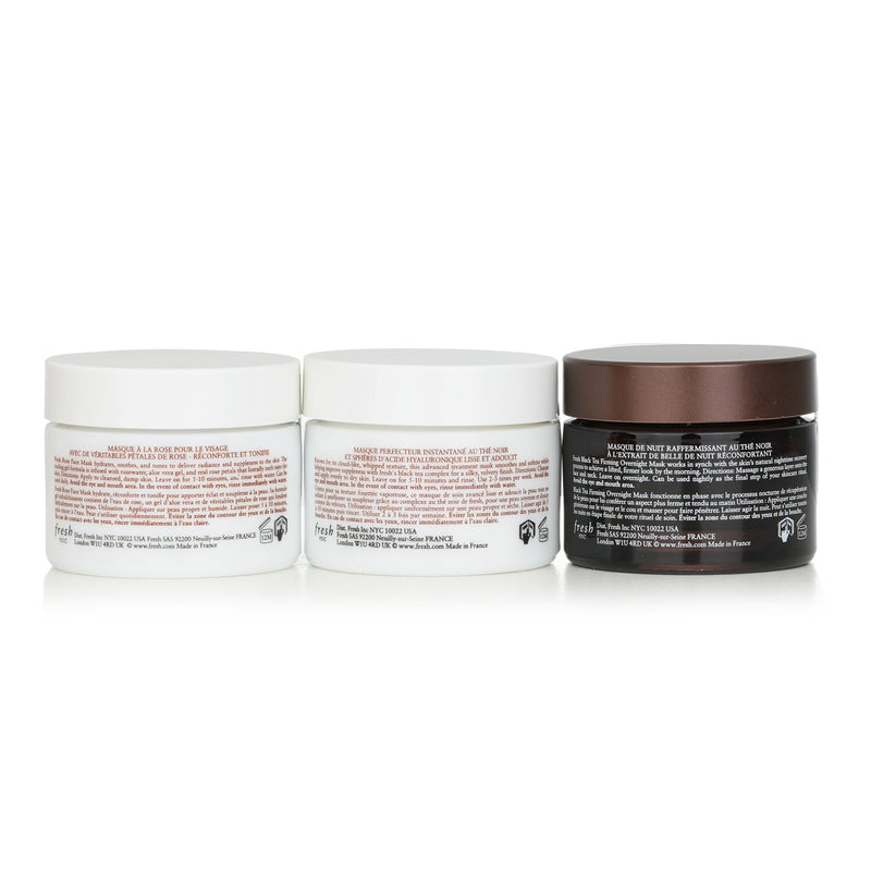 Fresh Mini Face Mask Trio Set:  3pcs