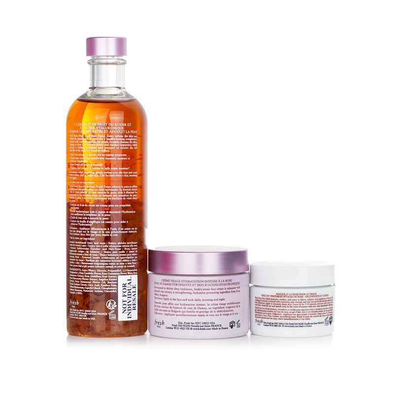 Fresh Rose Routine Trio Set:  3pcs