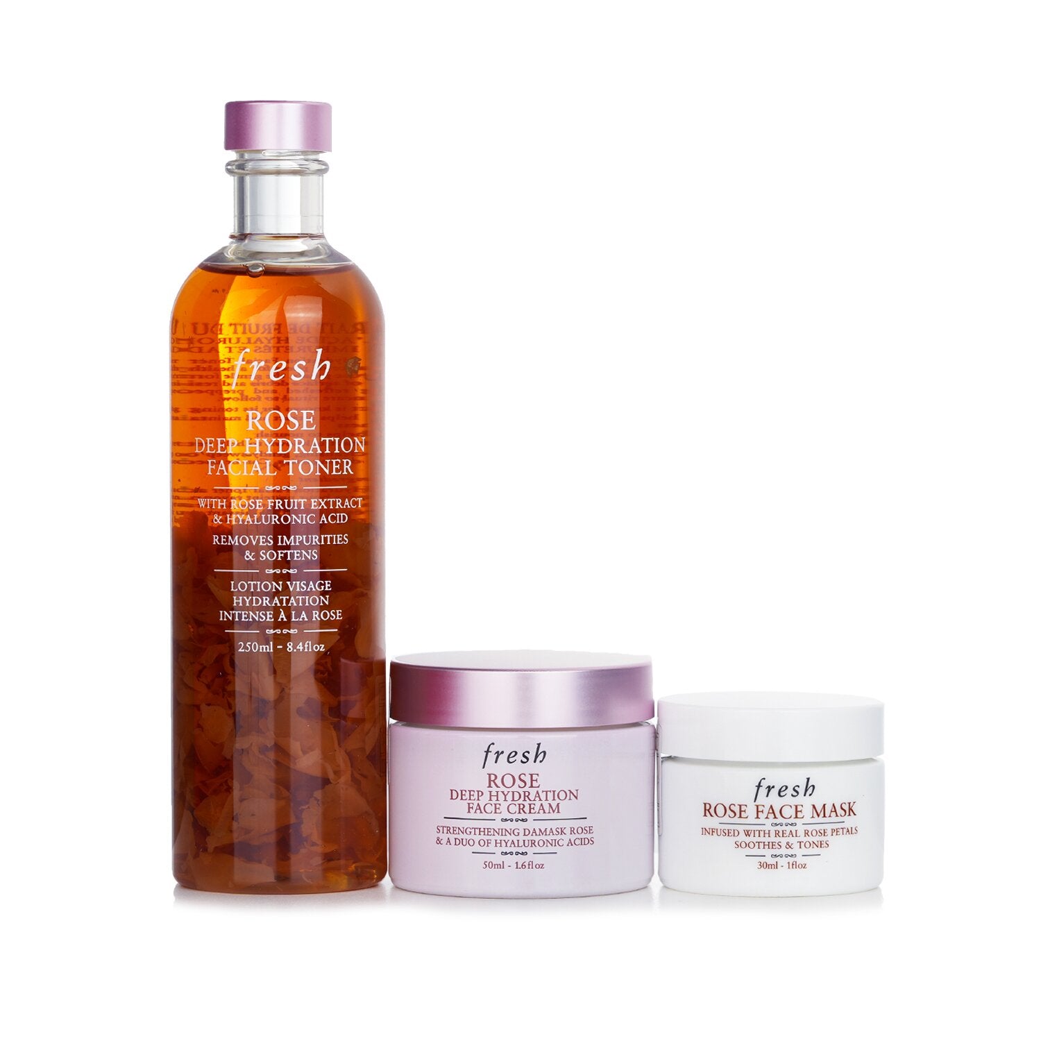 Fresh Brand Routine Fresh Rose Routine Trio Set: 3pcs โ Fresh Beauty Co.