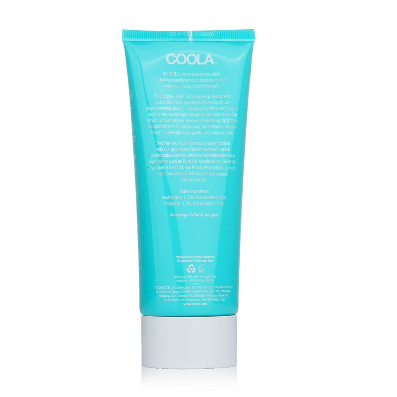 Coola Classic Body Organic Sunscreen Lotion SPF 30 - Tropical Coconut (Exp Date: 05/2023)  148ml/5oz