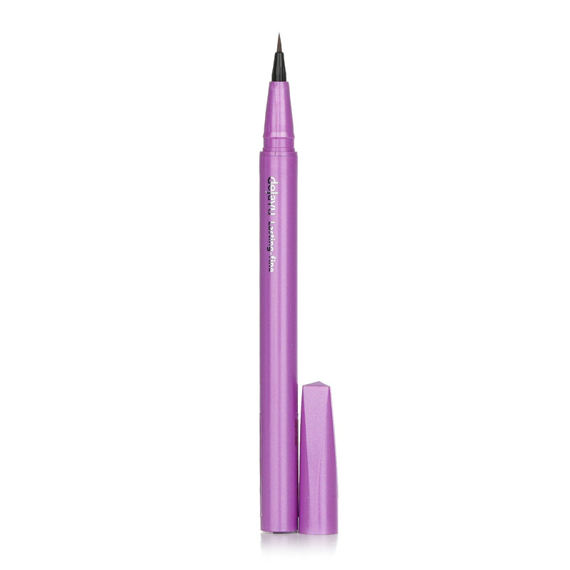 Dejavu Lasting Fine E Short Brush Liquid Eyeliner - #2 Medium Brown  0.52ml