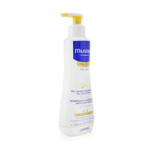 Mustela Nourishing Cleansing Gel with Cold Cream For Hair & Body - For Dry Skin (Exp. Date: 03/2023)  300ml/10.14oz