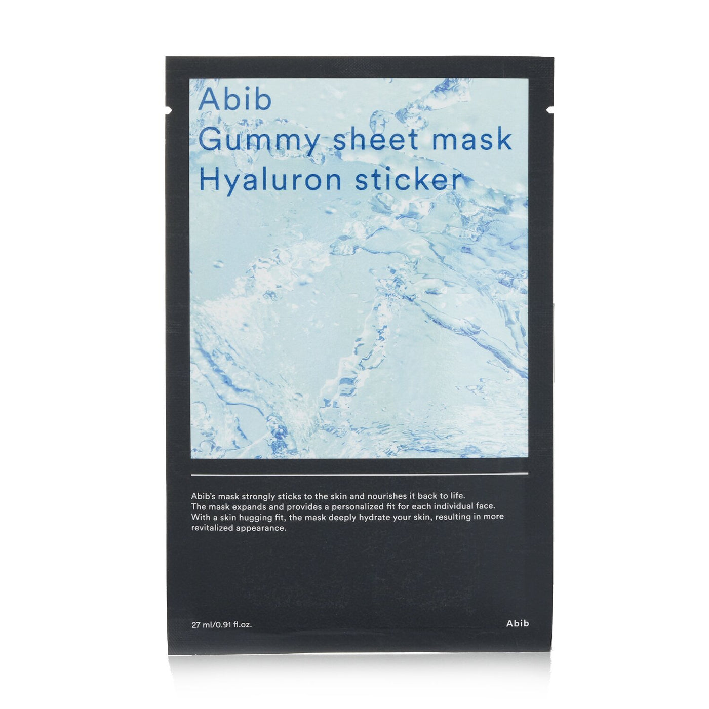 Abib Gummy Sheet Mask - Hyaluron Sticker 27mlx10pcs – Fresh Beauty Co.