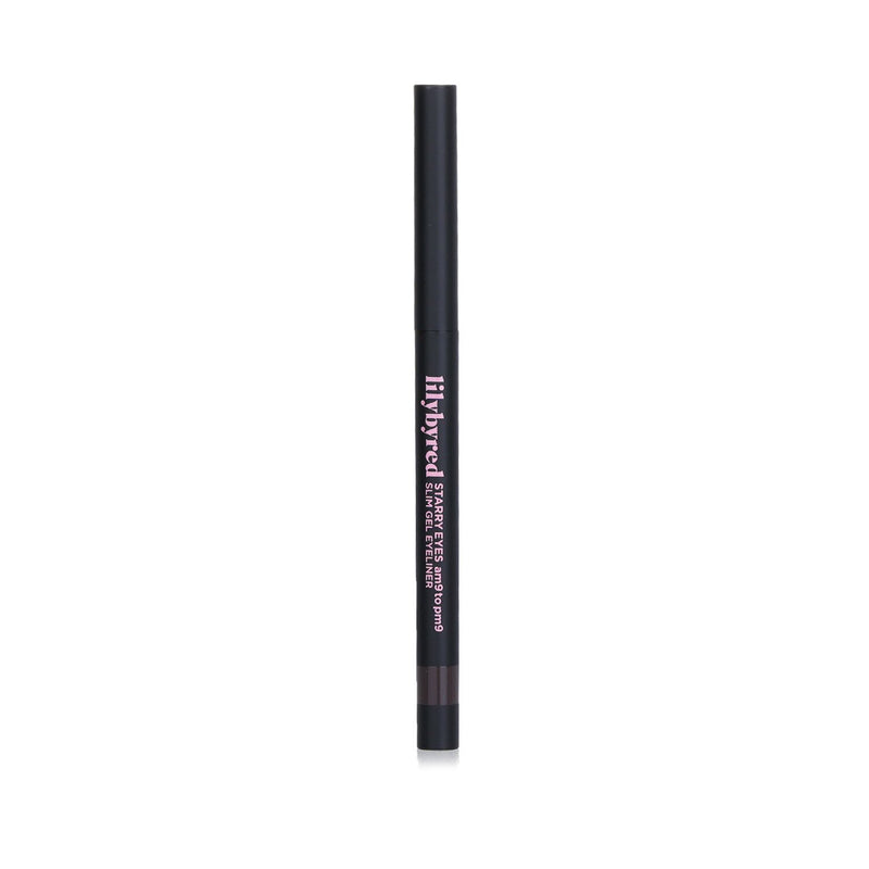 Lilybyred Starry Eyes am9 To pm9 Slim Gel Eyeliner - # 2 Matte Brown  0.14g