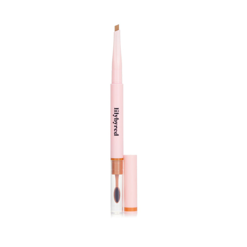 Lilybyred Hard Flat Brow Pencil - # 04 Dark Brown  0.17g