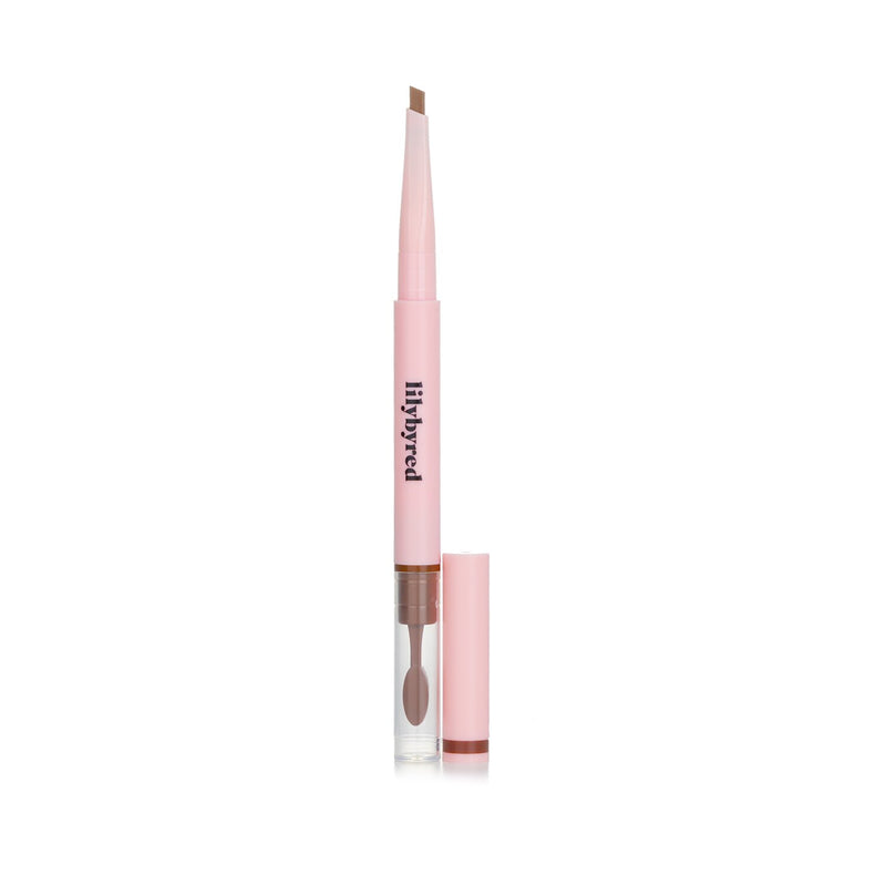 Lilybyred Hard Flat Brow Pencil - # 03 Red Brown  0.17g