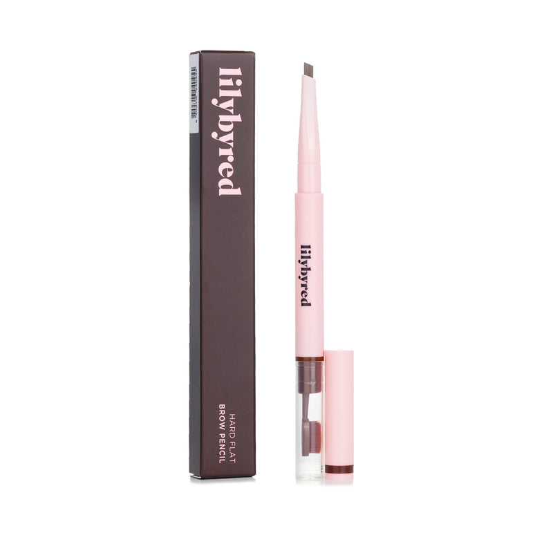 Lilybyred Hard Flat Brow Pencil - # 04 Dark Brown  0.17g