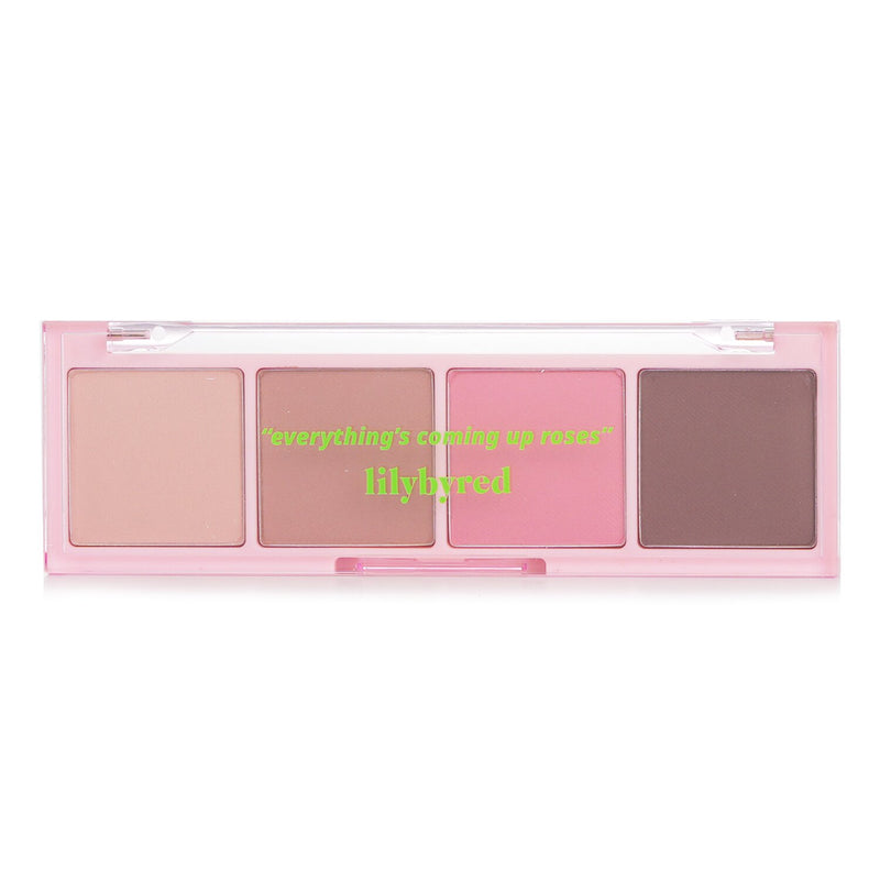 Lilybyred Mood It Palette - # 04 Rose It  5.8g