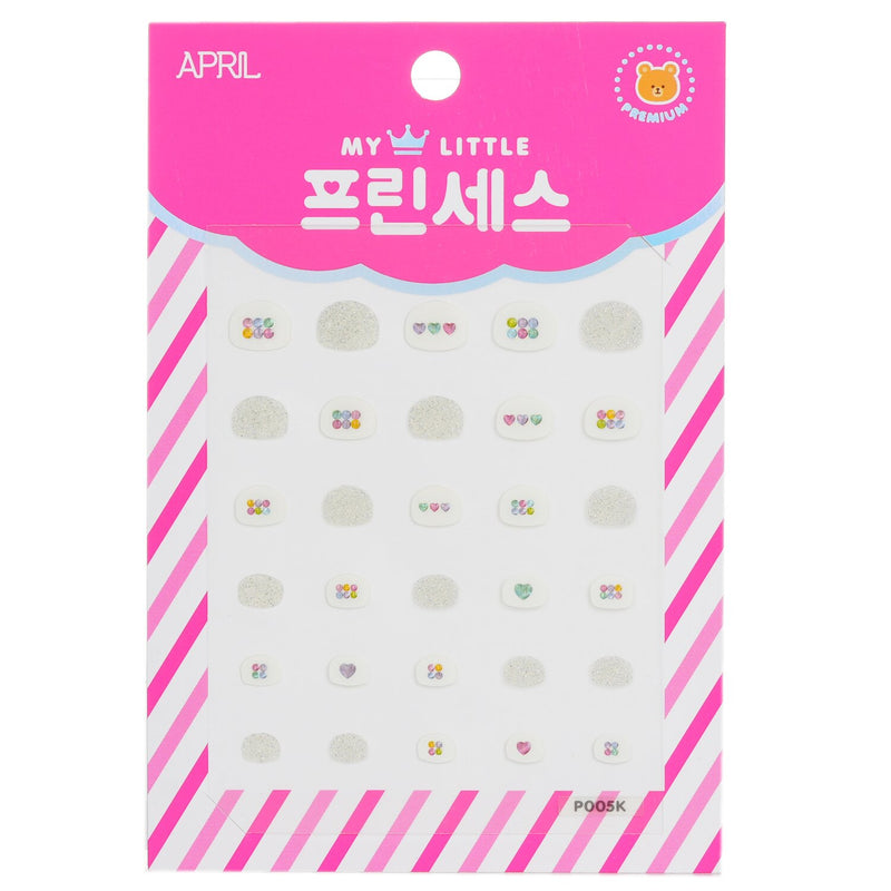 April Korea Princess Kids Nail Sticker - # P001K  1pack