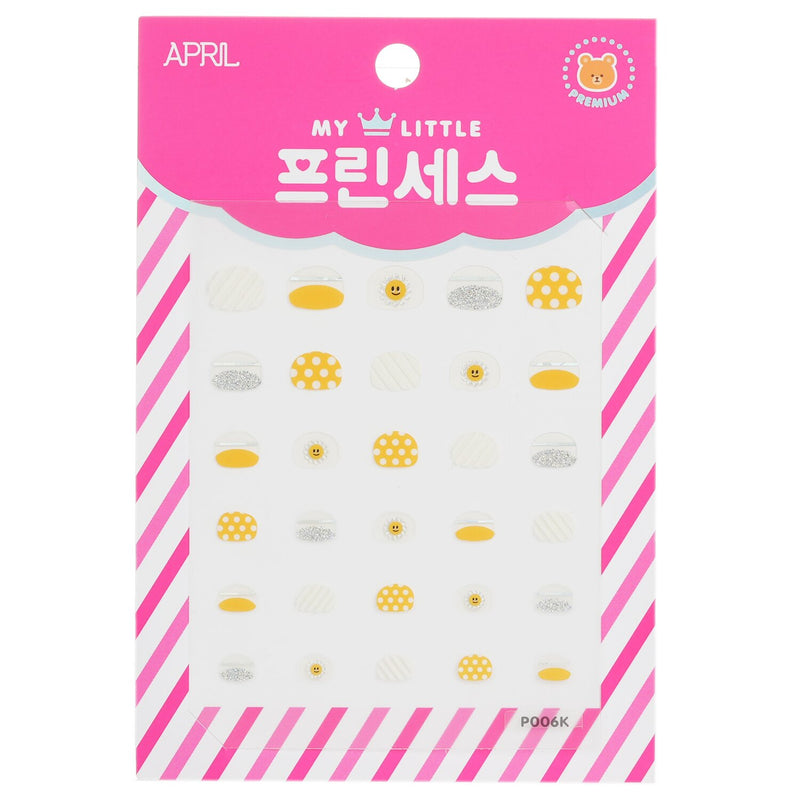 April Korea Princess Kids Nail Sticker - # P002K  1pack