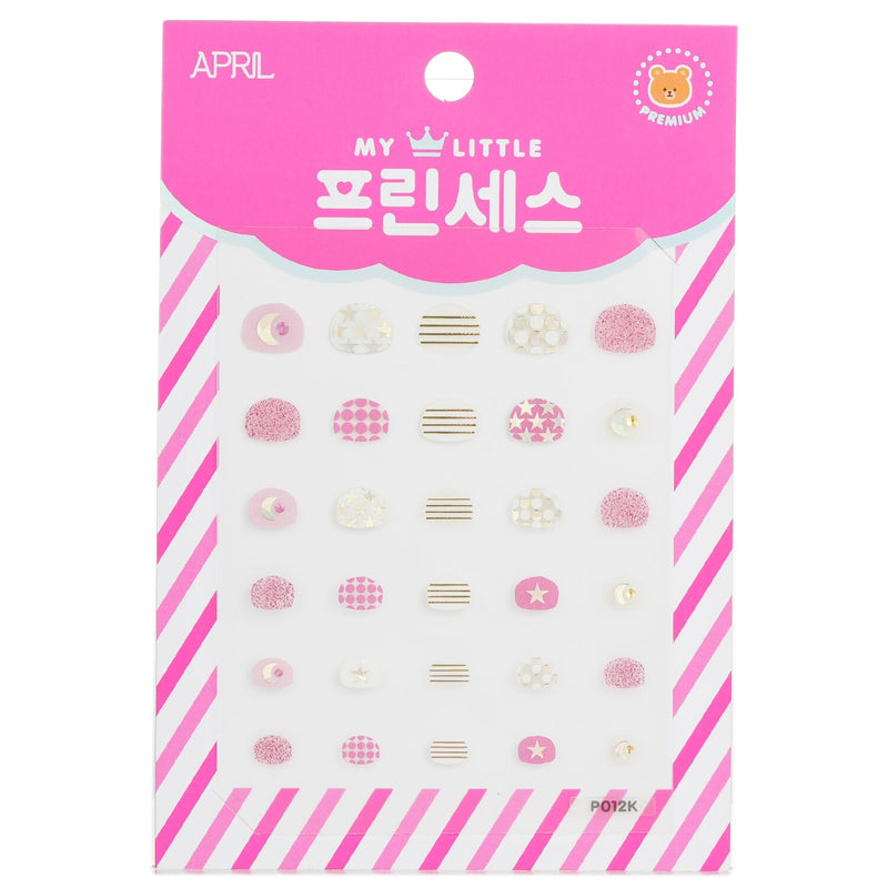 April Korea Princess Kids Nail Sticker - # P001K  1pack
