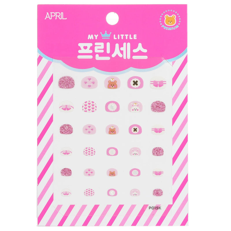 April Korea Princess Kids Nail Sticker - # P002K  1pack
