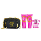 Versace Bright Crystal Absolu Coffret:  3pcs+1Bag