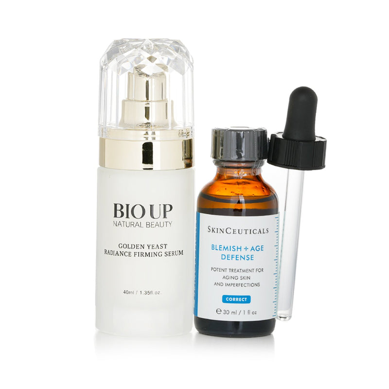 Skin Ceuticals Blemish + Age Defense 30ml (Free: Natural Beauty BIO UP Firming Serum 40ml)  2pcs