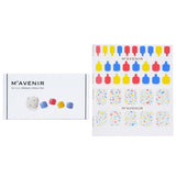 Mavenir Nail Sticker (Assorted Colour) - # Brillante Sandy Nail  32pcs
