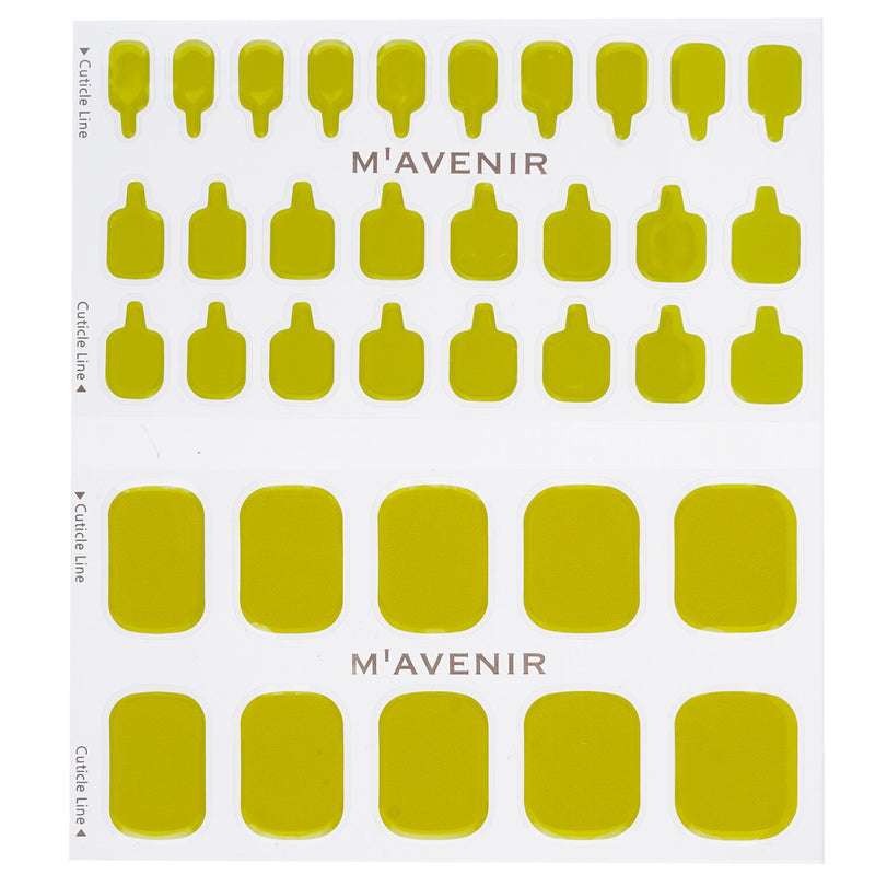 Mavenir Nail Sticker (Green) - # Extra Olive Pedi  36pcs