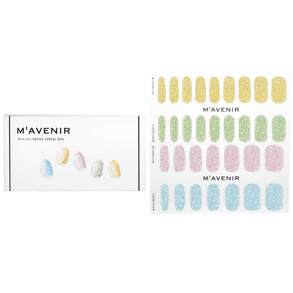 Mavenir Nail Sticker - # Pastel Cereal Nail  32pcs