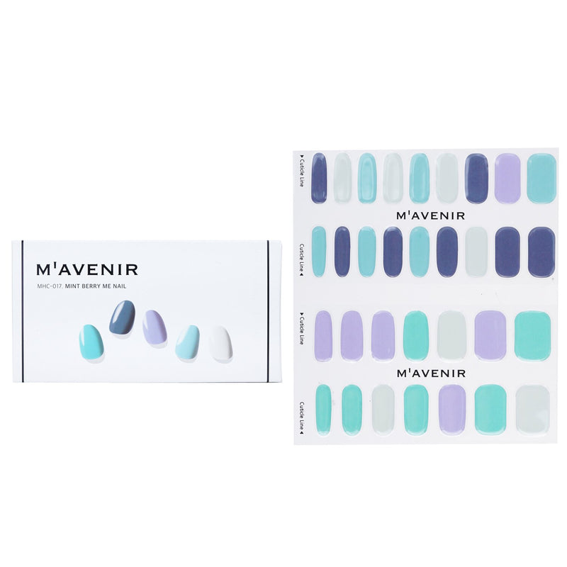 Mavenir Nail Sticker (Blue) - # Aurora Babyblue Nail  32pcs