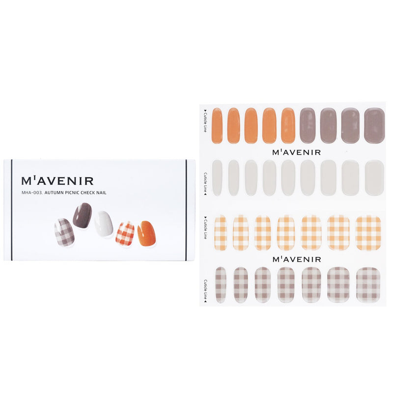 Mavenir Nail Sticker (Patterned) - # Mint Cream Dot Pedi  36pcs