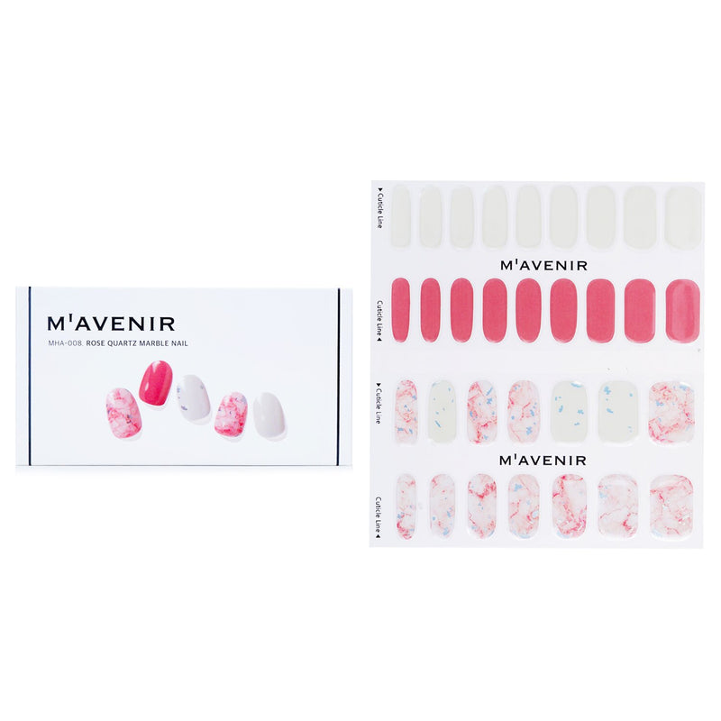 Mavenir Nail Sticker (Pink) - # Tone Down Rose Nail  32pcs