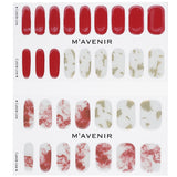 Mavenir Nail Sticker (Red) - # Vino Splash Nail  32pcs