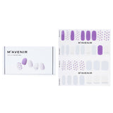 Mavenir Nail Sticker (Patterned) - # Mint Cream Dot Pedi  36pcs