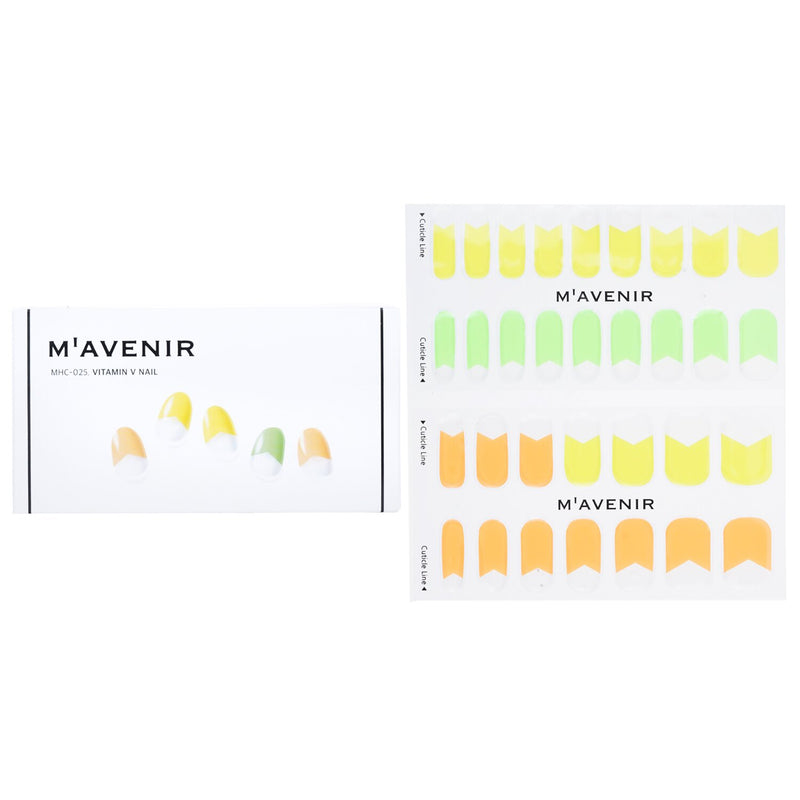 Mavenir Nail Sticker (Assorted Colour) - # Brillante Sepia Nail  32pcs
