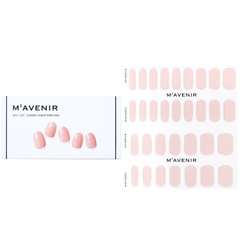 Mavenir Nail Sticker - # Classic Syrup Pink Nail  32pcs