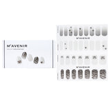 Mavenir Nail Sticker (Patterned) - # Sporty French Nail  32pcs