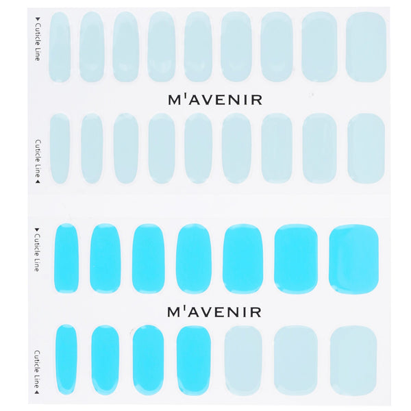 Mavenir Nail Sticker (Blue) - # Swimming Pool Nail  32pcs