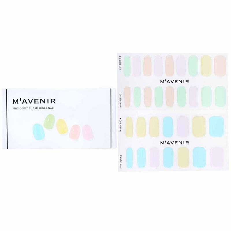 Mavenir Nail Sticker - # White Crema Nail  32pcs