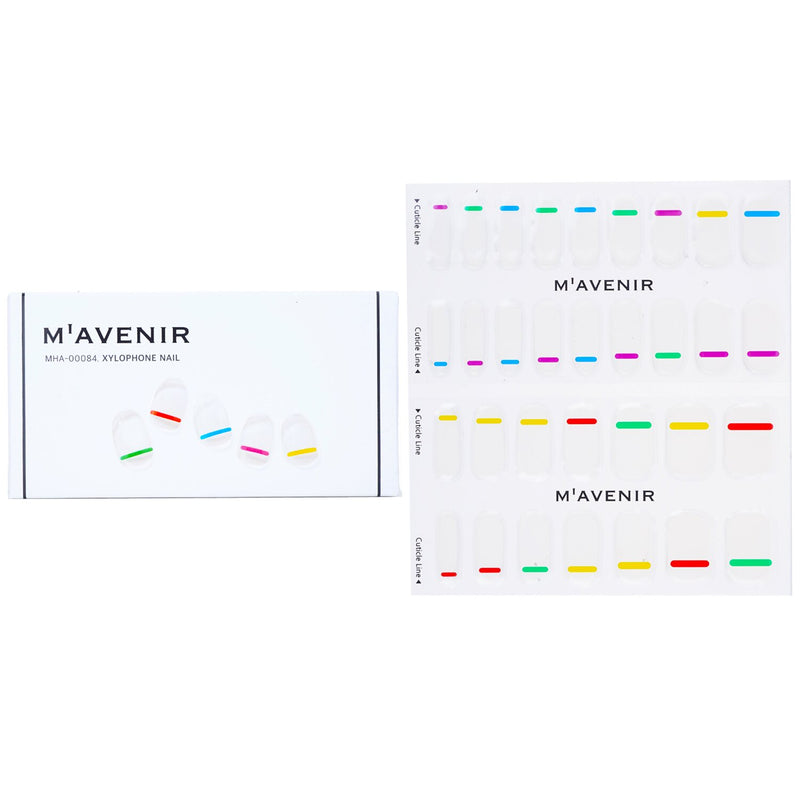 Mavenir Nail Sticker (Patterned) - # Mint Cream Dot Pedi  36pcs