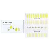 Mavenir Nail Sticker (Yellow) - # Lemon Drop Nail  32pcs