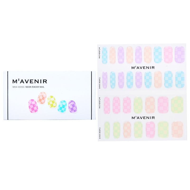 Mavenir Nail Sticker (Assorted Colour) - # Brillante Pistachio Nail  32pcs
