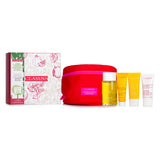 Clarins SPA At Home Set:  4pcs+1bag