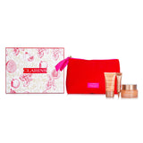 Clarins Extra Firming Set:  3pcs+1bag