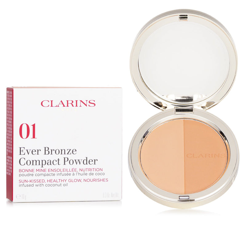 Clarins Ever Bronze Compact Powder - # 01 Light  10g/0.3oz