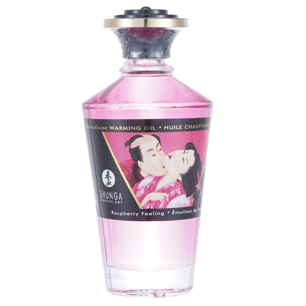 SHUNGA Aphrodisiac Warming Oil - Raspberry Feeling  100ml/3.5oz