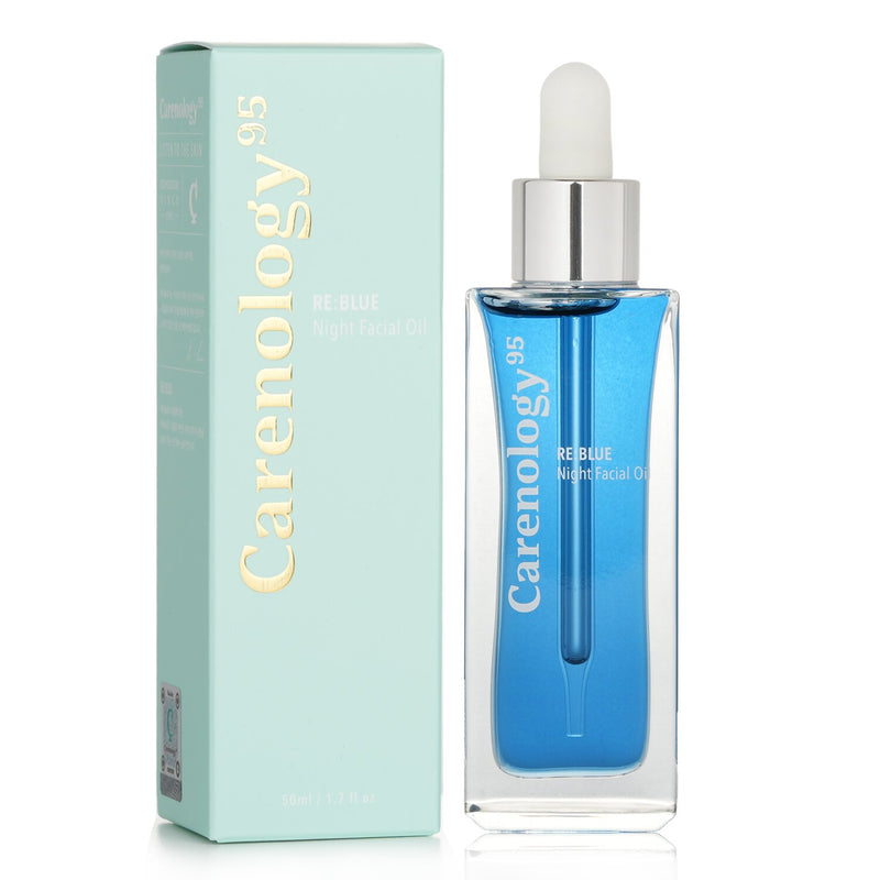 Carenology95 RE:BLUE Night Facial Oil  50ml/1.7oz