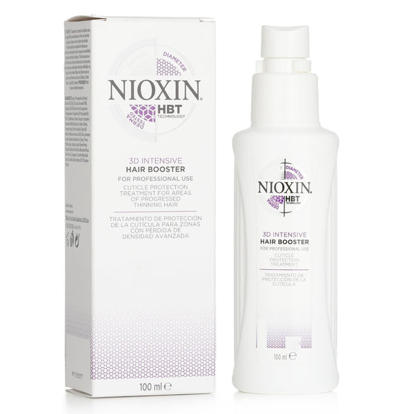 Nioxin 3D Intensive Hair Booster (Cuticle Protection Treatment For Areas Of Progressed Thinning Hair)  100ml