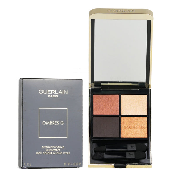 Guerlain Ombres G Eyeshadow Quad 4 Colours (Multi Effect, High Color, Long Wear) - # 940 Royal Jungle  4x1.5g/0.05oz