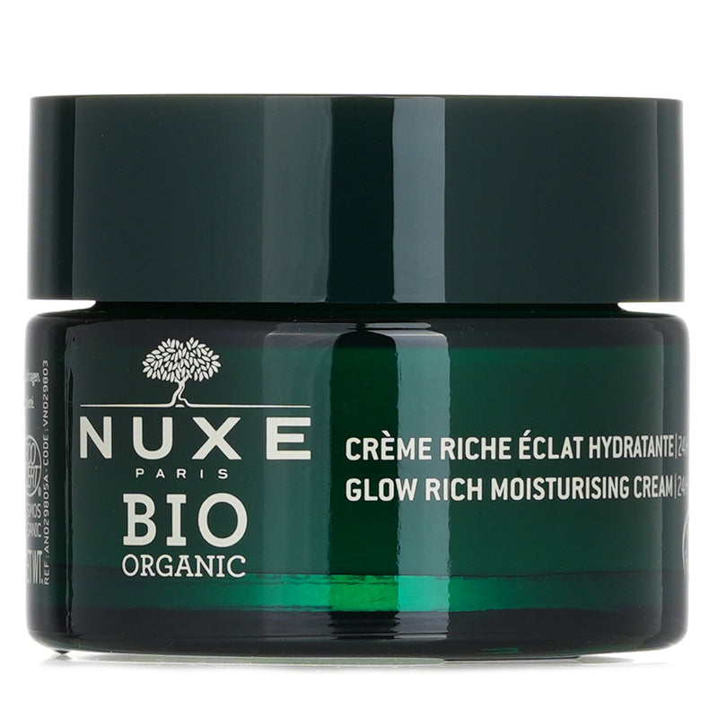 Nuxe Bio Organic Glow Rich 24H Moisturising Cream  50ml/1.7oz