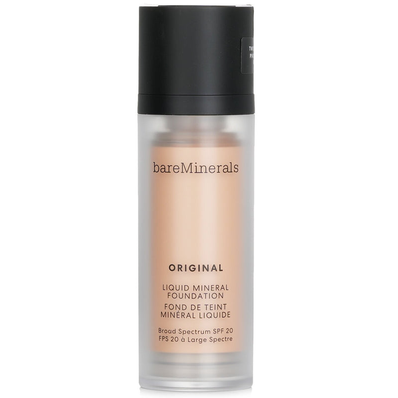 BareMinerals Original Liquid Mineral Foundation SPF 20 - # 09 Light Beige (For Light Cool Skin With A Pink Hue) (Exp. Date: 04/2023)  30ml/1oz