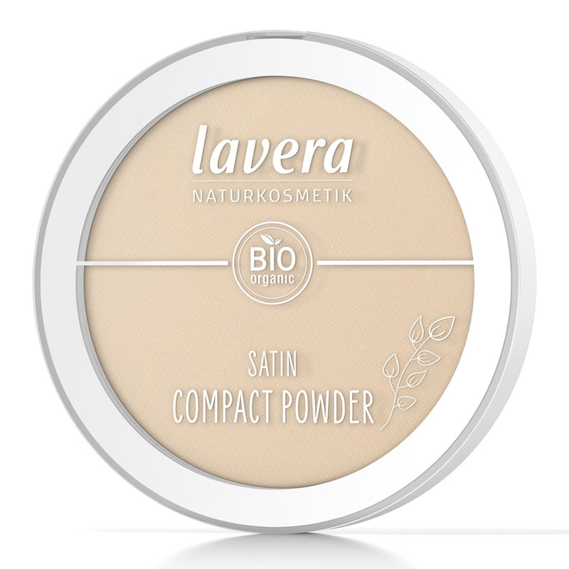 Lavera Satin Compact Powder - 02 Medium  14g