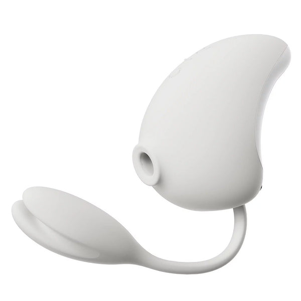OSUGA Rabbit Moon Sip G-spot Vibrator with Night Light Holder - # White  1pc