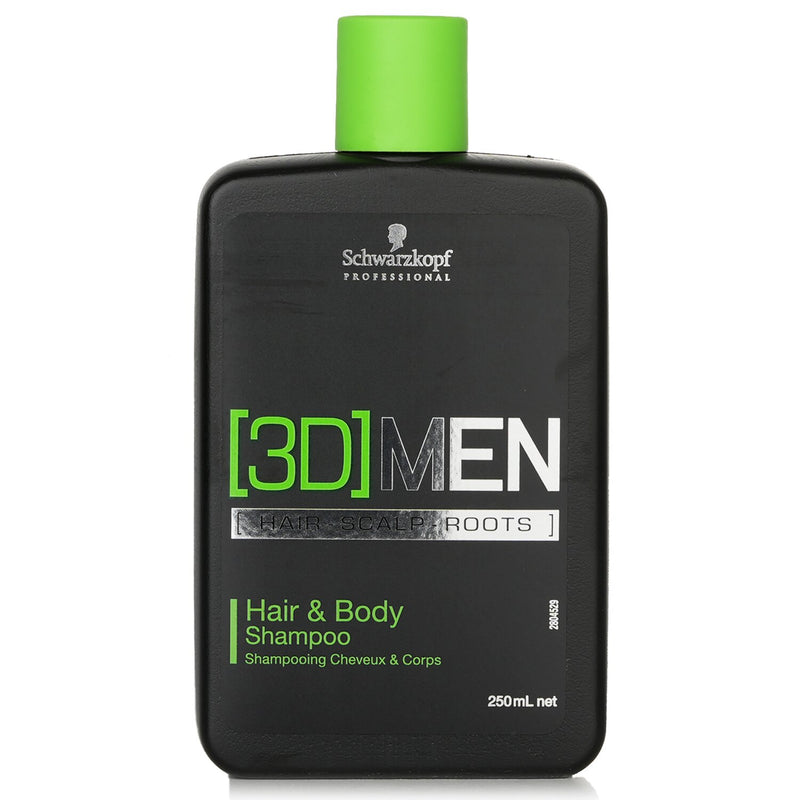 Schwarzkopf [3D] Men Hair & Body Shampoo  250ml/8.4oz