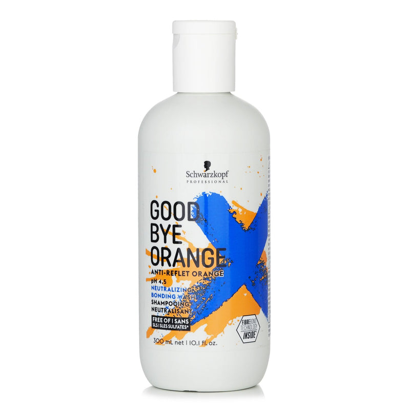 Schwarzkopf Goodbye Orange Shampoo (For Medium brown to dark blonde Hair)  300ml/10.1oz